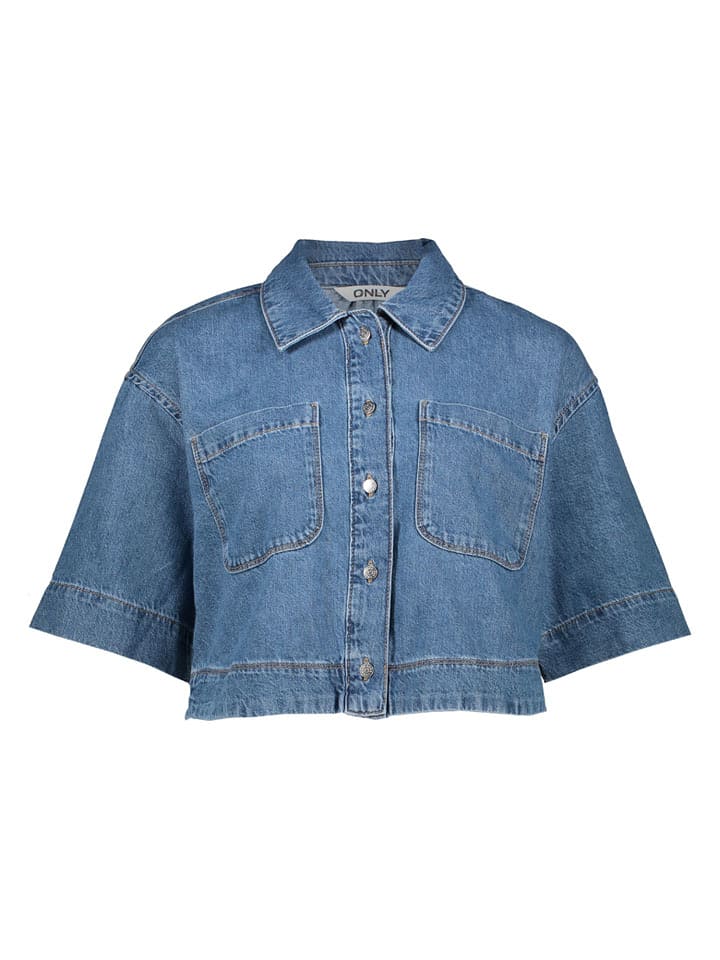 ONLY Jeans-Hemd in Blau - XL