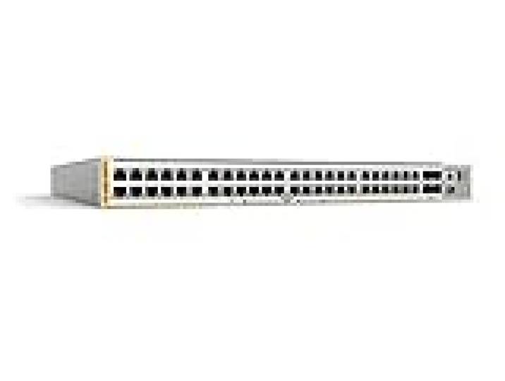 Allied Telesis AT-x530L-52GPX-50 48-Port 10/100/1000T PoE+, 4 SFP+ Ports, Stackable, Dual Fixed PSU