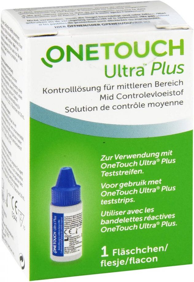One Touch Ultra Plus Kontrolllösung mittel 3.8ml