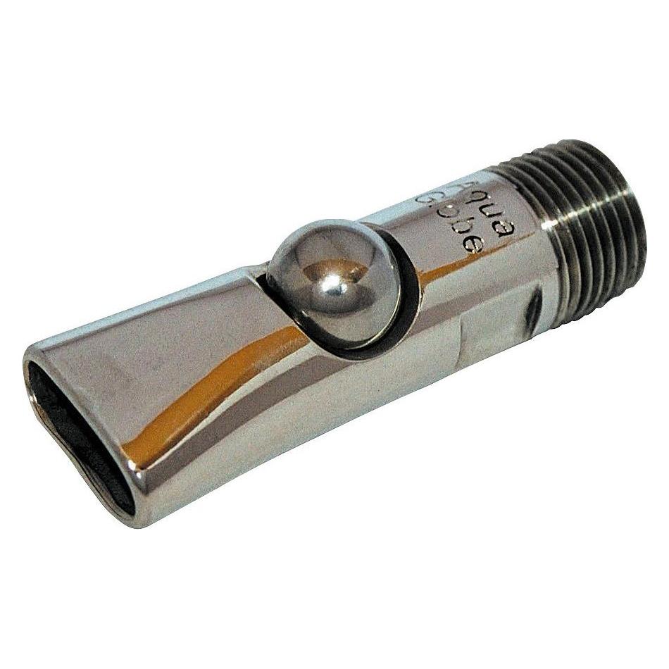 Magni Kugelbeissnippel, Schwein/Kalb Edelst, 1/2", Hochdr, verp. (33646701)
