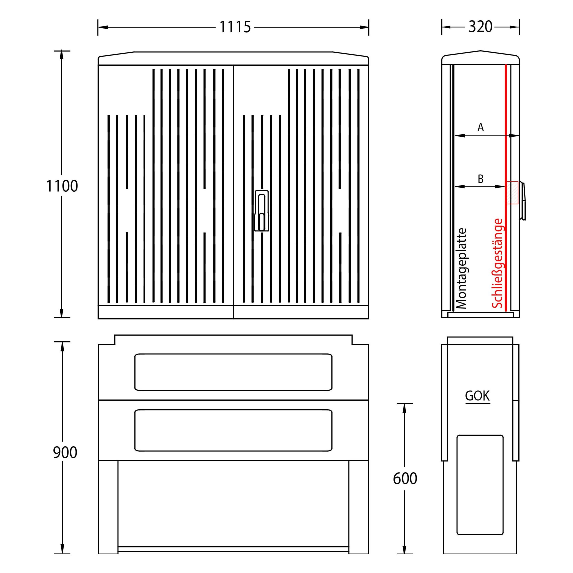UESA Normschrank (6010-0101.63)