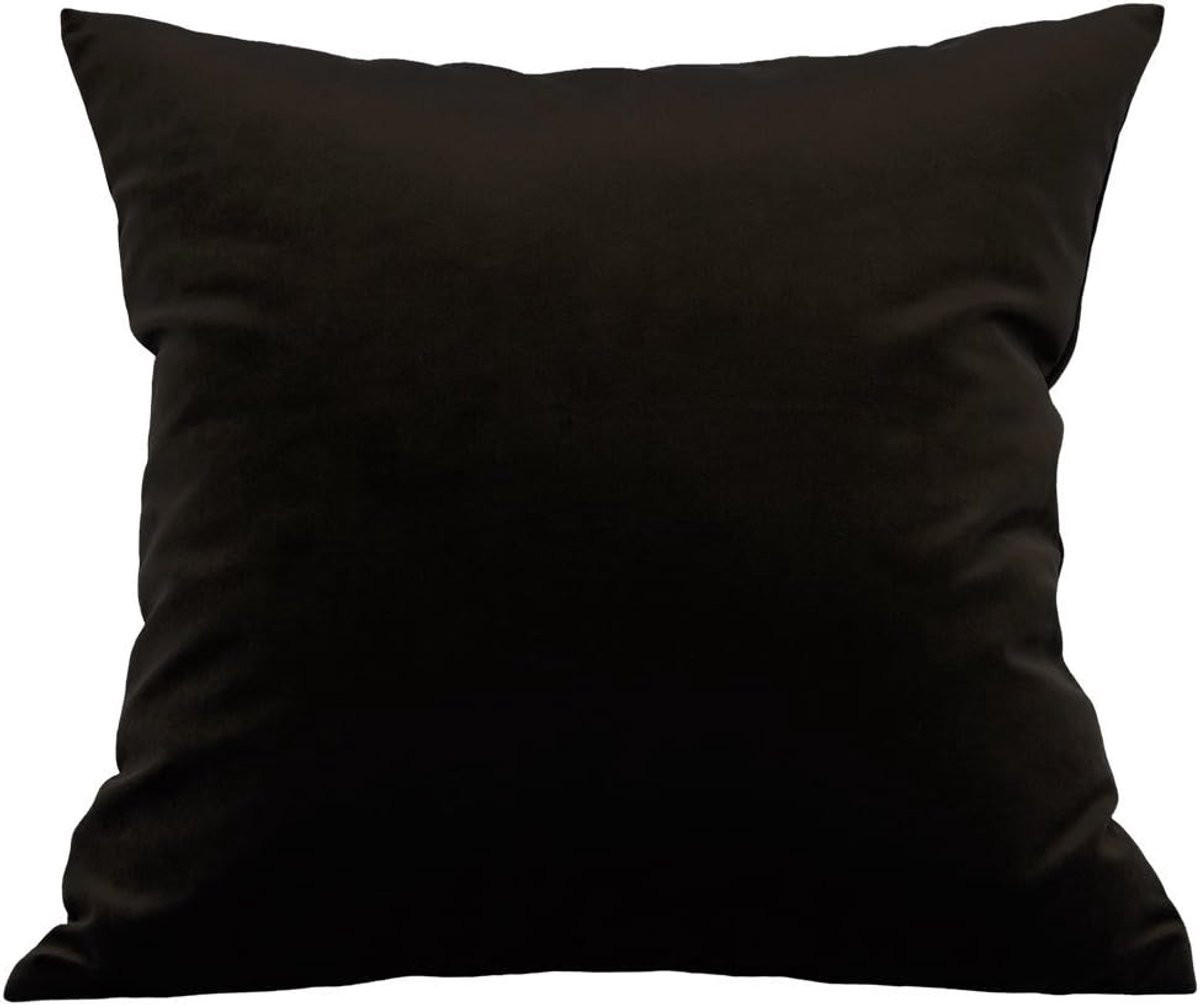 Luxe Fluwelen Kussenhoes Euro Sham Zacht Decoratief Kussensloop