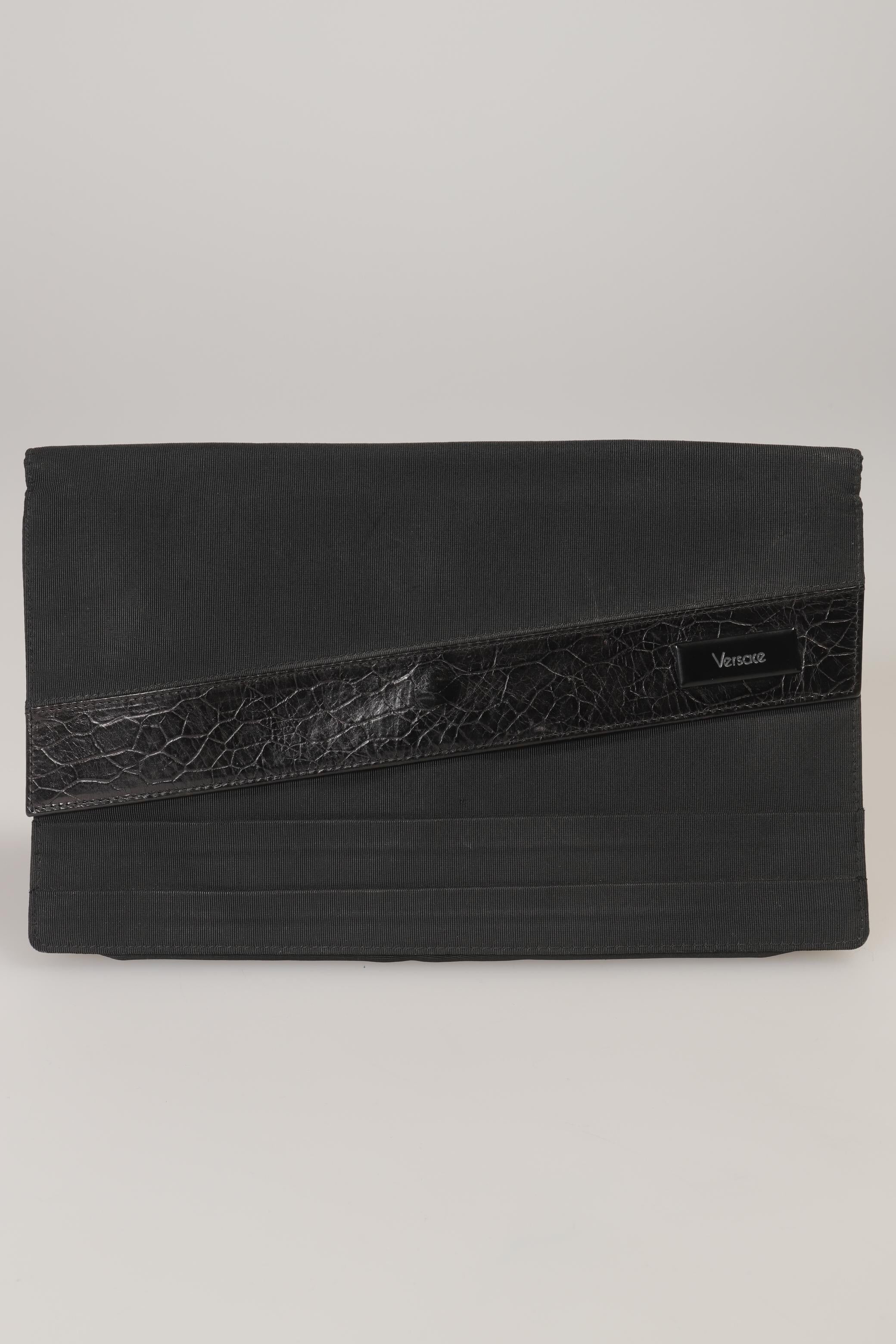 Versace Damen Handtasche klein, Schwarz, kein / Etikett - Second Hand