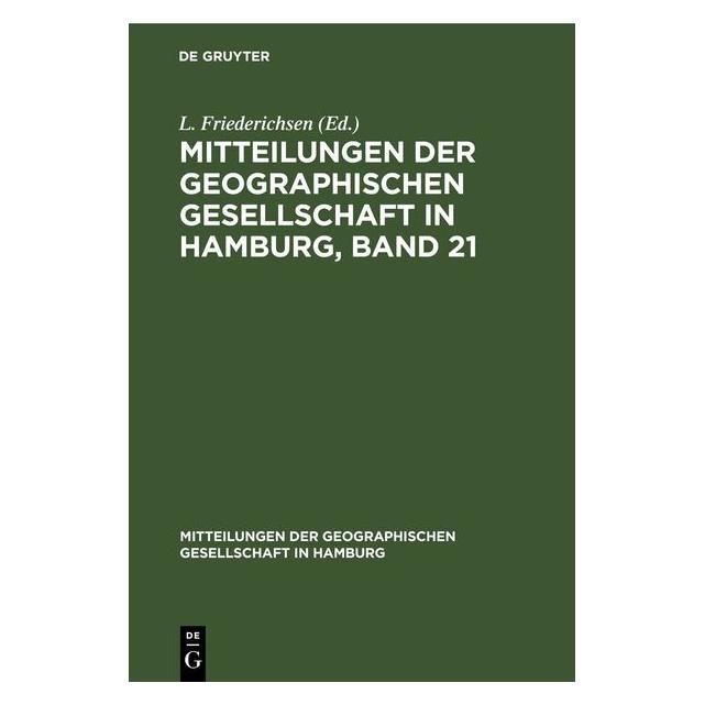 De Gruyter Mitteilungen der Geographischen Gesells (67793479)