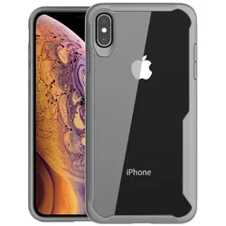 Schutzhülle für iPhone XR FULL COVER Case Panzer Hülle Tasche Bumper Silber