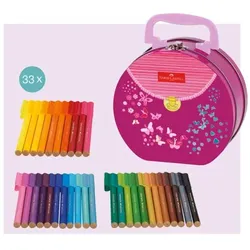 Faber-Castell (Schule) Connector Filzstift-Set »Handtasche«