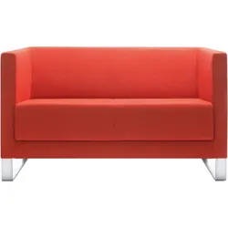 SIT!Box 2er Sofa, mit Kufengestell