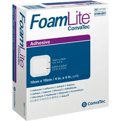 Foam Lite Convatec Adhäsiv 10x10cm 10 ST