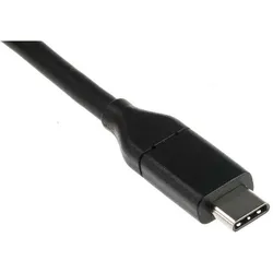 RS PRO USB-Kabel Schwarz, USB C / USB C, 1m (1 m, USB 3.2 Gen 2), USB Kabel