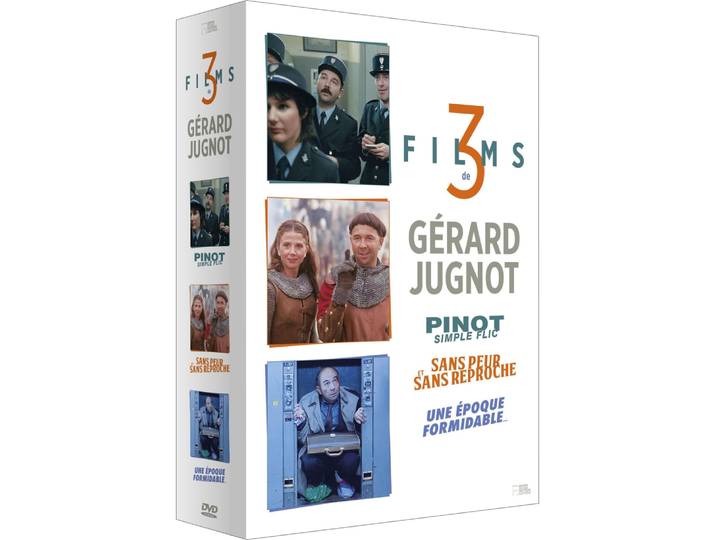 3 films de Gérard Jugnot - Coffret : Pinot simple flic + Sans peur et sans reproche + Une époque formidable...