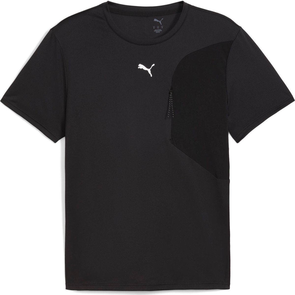 Puma M Flex Pocket Tee puma black (01) S 527583-01-S