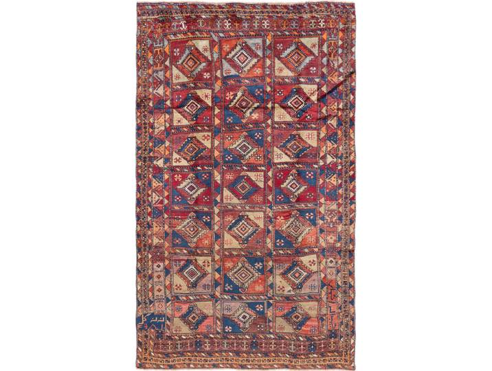 Ghutschan Alt Teppich 160x267 Handgeknüpft Orientteppich Perserteppich Wolle