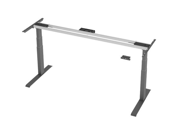 Fuss-Set Office basic graphit H 129 cm