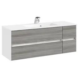 Pelipal Serie 6010 Waschtischunterschrank 6010-WTUSLB06, B:1320, H:512, T:493mm 6010-WTUSLB06