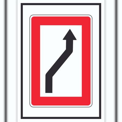 HB-Druck Wechsel auf die Fahrwasserseite Steuerbordseite Symbol A4 Rückseite selbstklebend