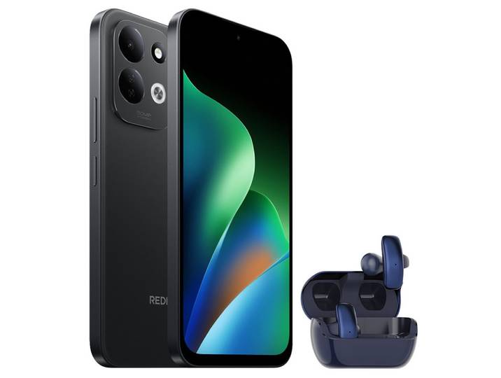 Xiaomi Redmi 17 4G 4+256GB Smartphone & Bluetooth Kopfhörer Handy (50 MP Kamera)
