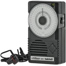 Wittner Metronom QM 2 Taktell Schwarz inklusive Ohrhörer (Metronom), Zubehör Instrumente, Schwarz