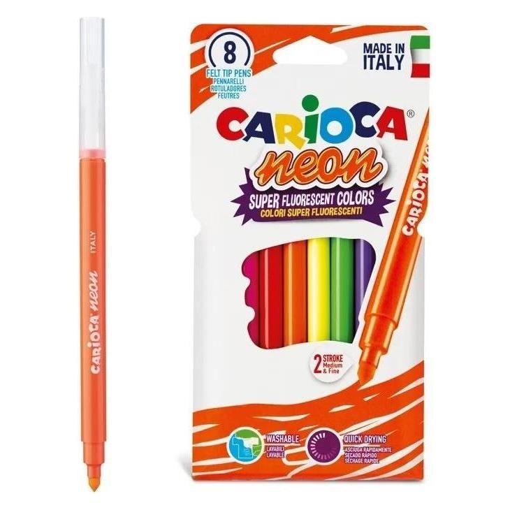 Carioca Fasermaler Neon (8x) (42785)