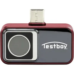 Testboy, Wärmebildkamera, Wärmebildkamera TV 297 SMART über Handy 256 x 192 Bildpunkte -20 bis +400 °C (Handywärmebildkamera)