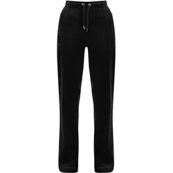 Juicy Couture, Damen, Sporthose, Jogginghose aus Samt, Damen (S), Schwarz