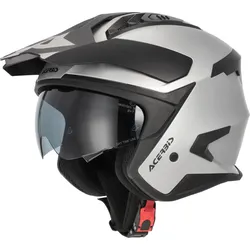 Acerbis Aria Evo Metallic, Jethelm - Matt-Silber - XS