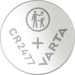 VARTA LITHIUM Coin CR2477 Blister 1