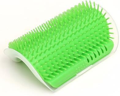 Happy Pet Pantry Self Grooming Cat Scratcher Massager & Pet Grooming Brush lv cat Scratcher