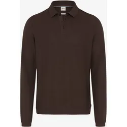 Brax Herren Polo Style PRINCETON chocolate, dunkelbraun, Gr. 6XL