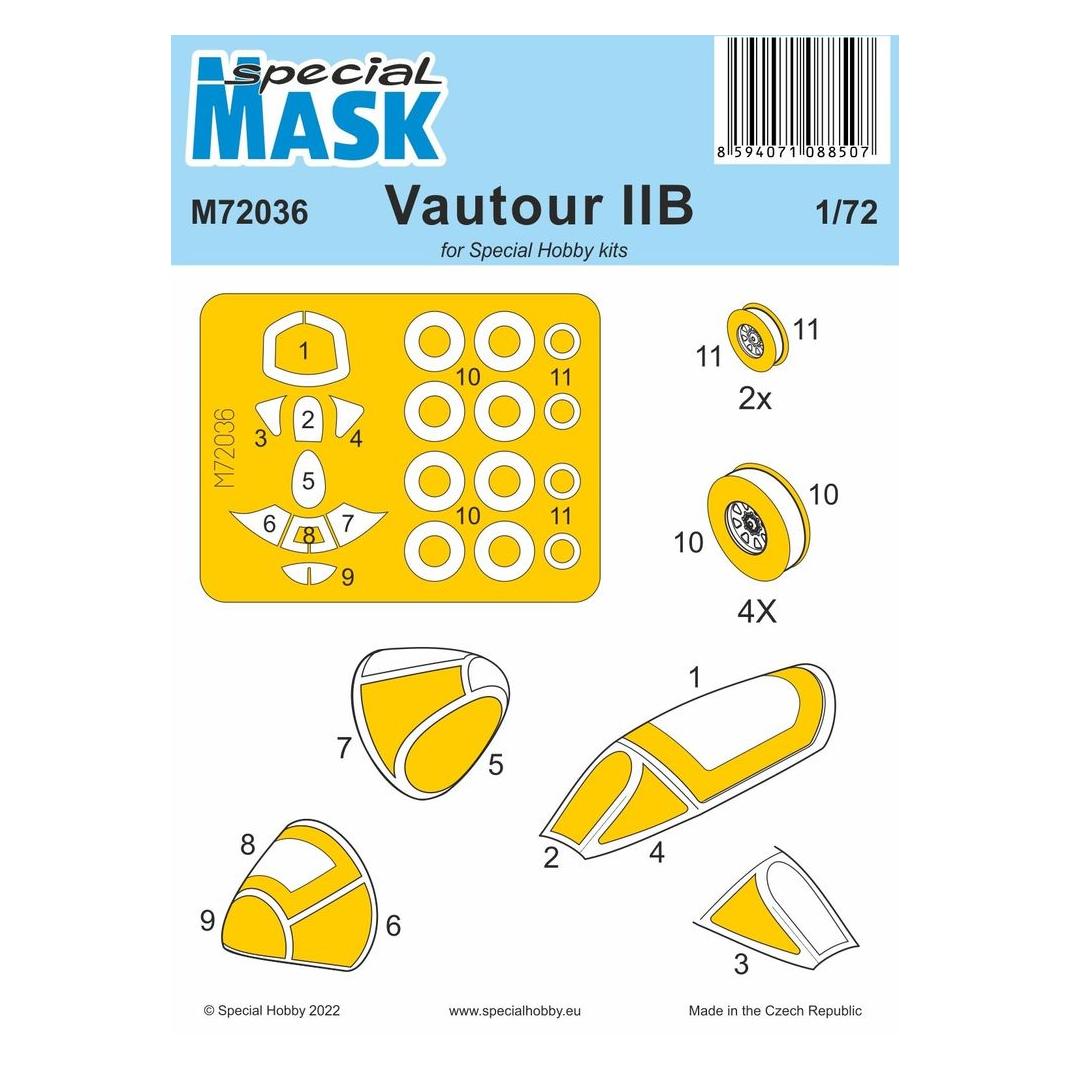 Special Hobby Vautour IIB MASK (100-M72036)