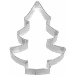BIRKMANN Ausstechform Tannenbaum, Ausstecher, Plätzchenform, Keks, Plätzchen, Edelstahl, 6 cm, 194229