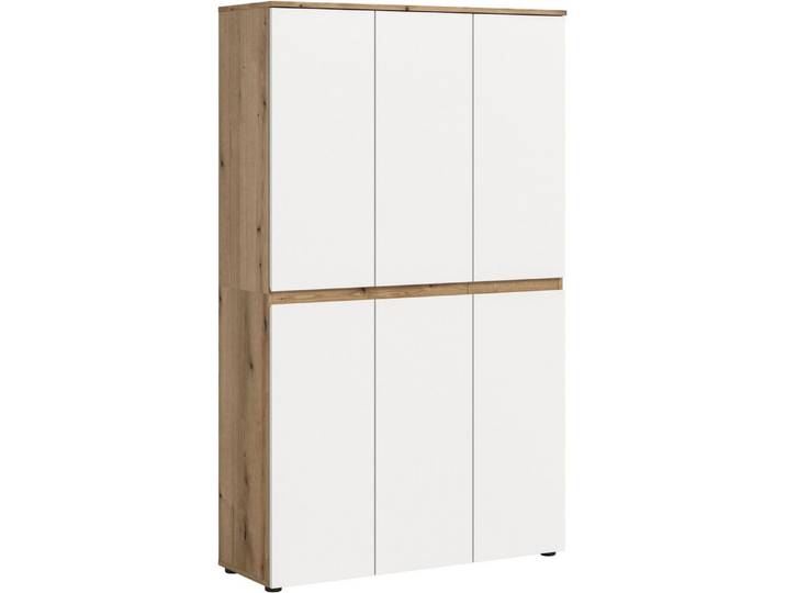 Home affaire Mehrzweckschrank CIPELA (1-St) BxH:105x175 cm, viel Stauraum, variable Einlegeböden, Kleiderstange
