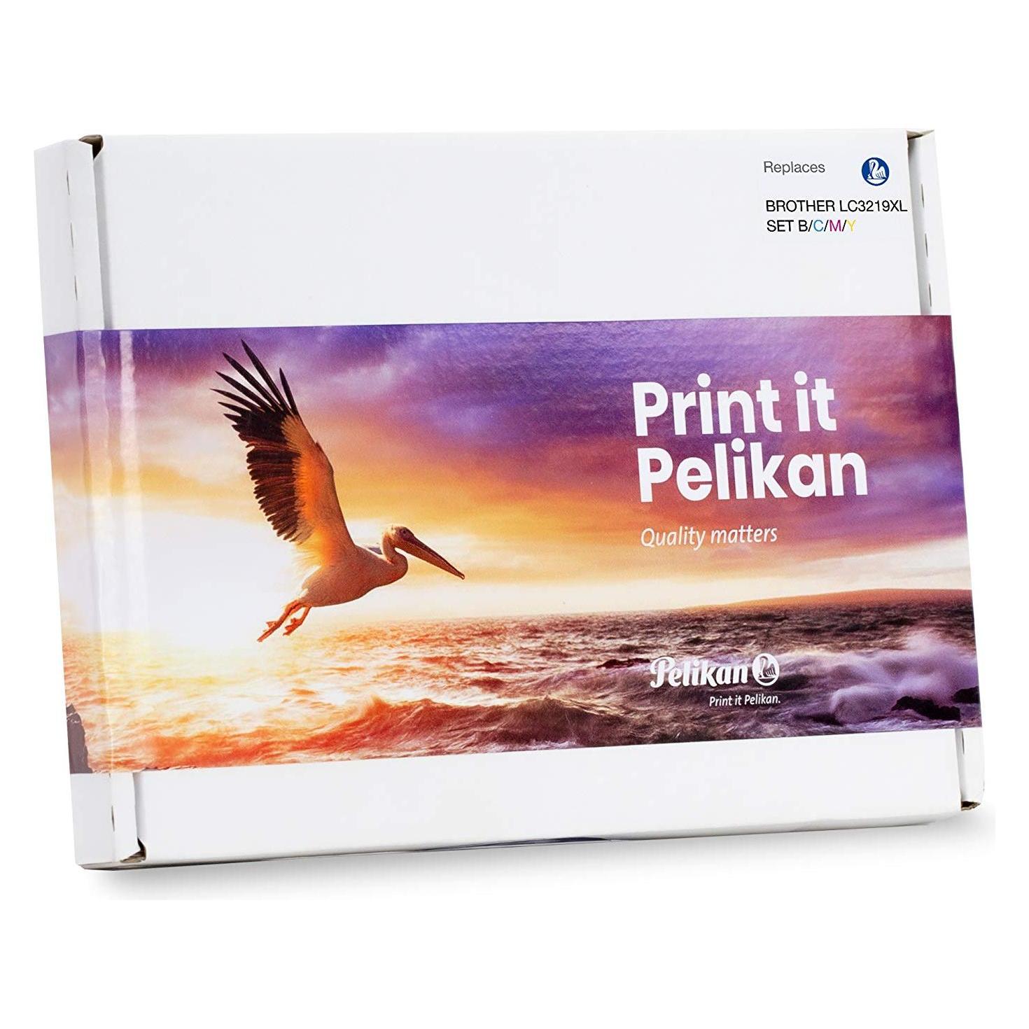 Pelikan Taschenrechner Printing Patrone Brother LC3219XL Value Pack B/C/M/Y (4950540)