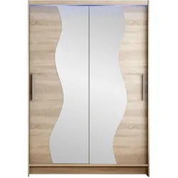 KLEIDERSCHRANK Miami S, mit RGB LED Beleuchtung