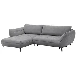 Exxpo by Gala Ecksofa mit Funktion Samoa Stoff Grau Grey