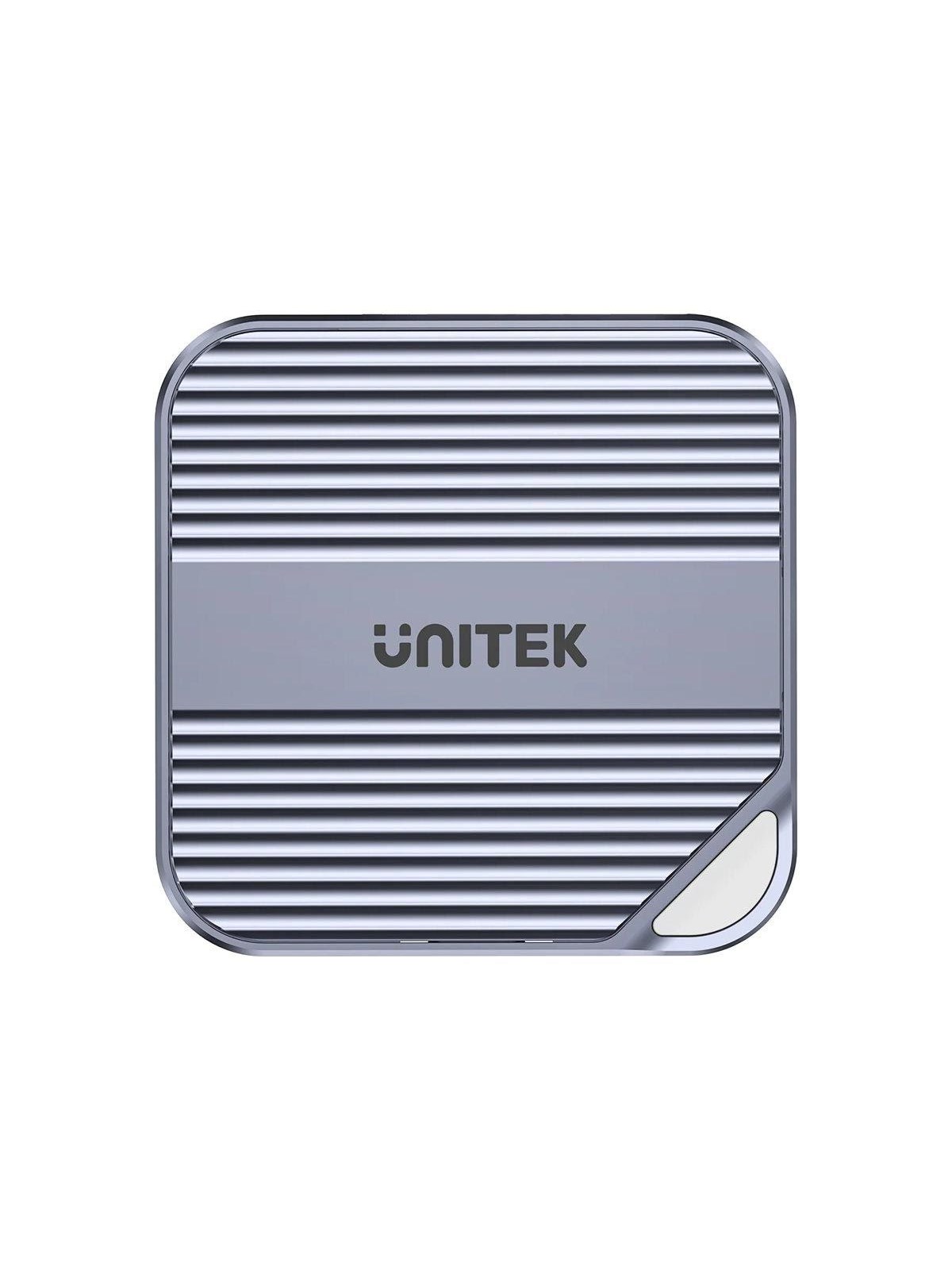 Unitek - storage enclosure - M.2 NVMe Card / PCIe (NVMe) - USB-C