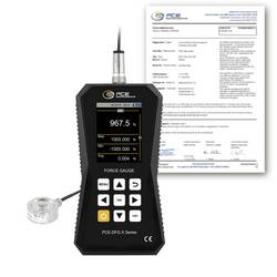 PCE Instruments Kraftmesser PCE-DFG 1K XF-ICA inkl. ISO-Zertifikat 1000N Genauigkeit ±0,05 % FS 32 GB Speicher USB-C