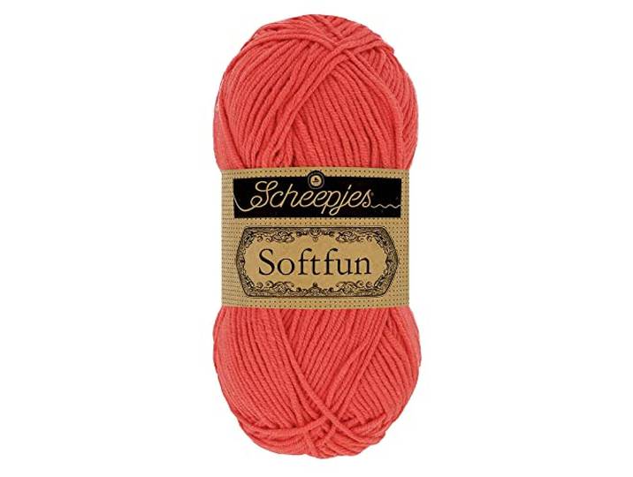 Scheepjes - Scheepjes 2449 Zalm Softfun Garen - 1x50g