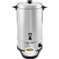 Royal Catering RCWK 20A Gluehweinkocher, Getränkespender, Silber