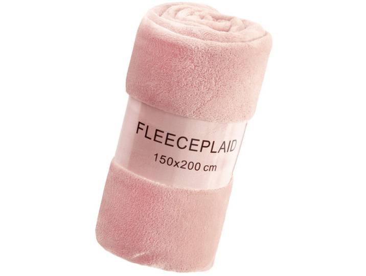 Flair Wohndecke Coral rose Polyester 150 x 200 cm