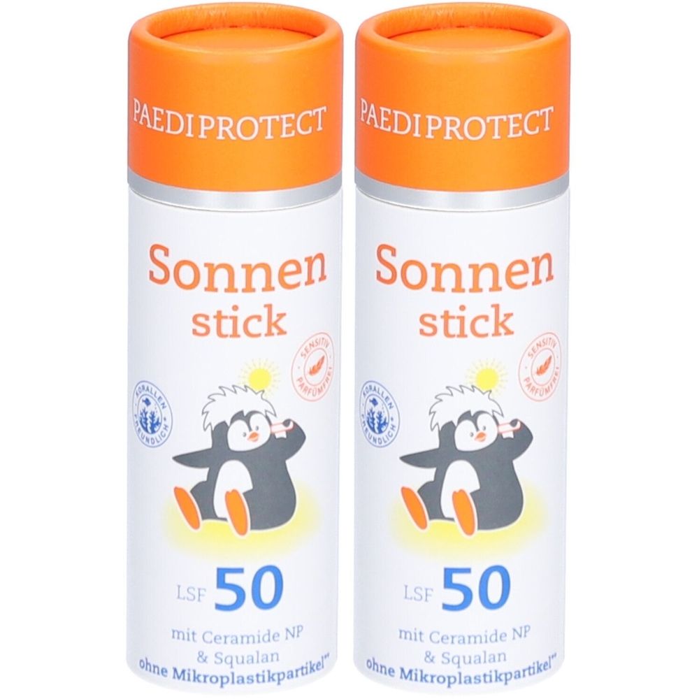 2x Paediprotect Sonnenstick LSF 50, 20g 2x20 g Sonnenschutzcreme