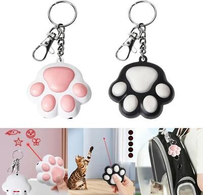 Inspired Finds LaserPaws 5 Pattern Interactive Pet Laser Toy USB Rechargeable Training & Exercise Pointer For Cats And Dogs LaserPaws 5 Pattern Interactive Pet Laser Toy USB Rechargeable Training & Exercise Pointer For Cats And Dogs