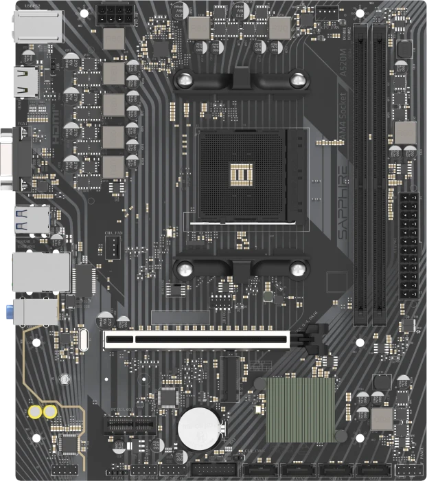 SAPPHIRE A520M-E DDR4