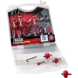 KRAFT WERKZEUGE Fräser-Set - 13tlg.