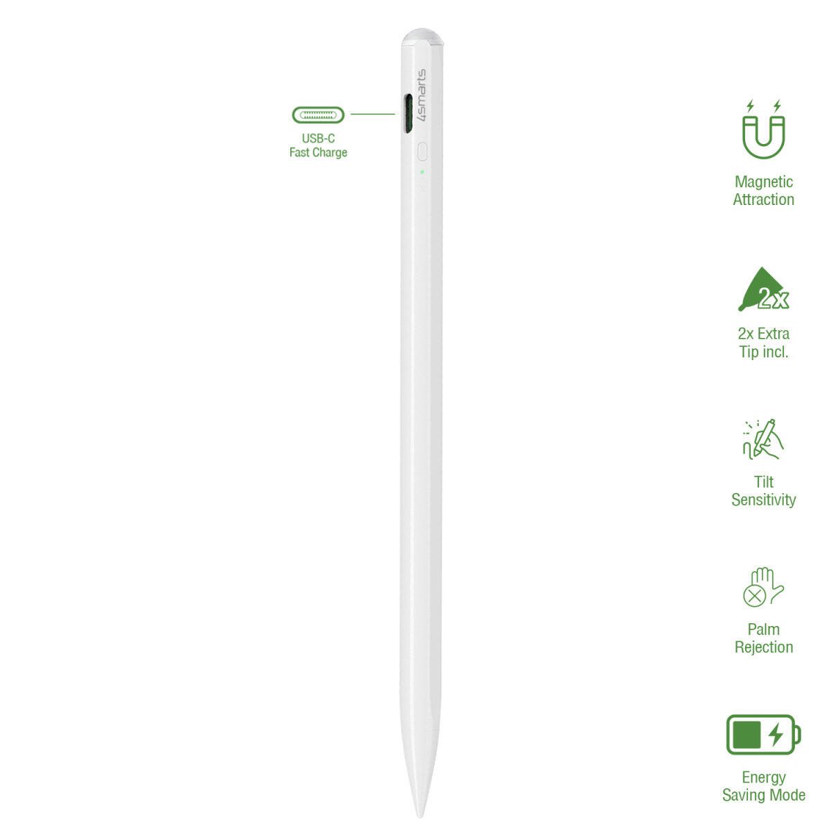 4smarts Pencil Pro 3 - Weiß 540565