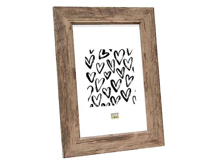 Deknudt Frames S48SH3 fotolijst, hout, 13 x 13 cm, bruin