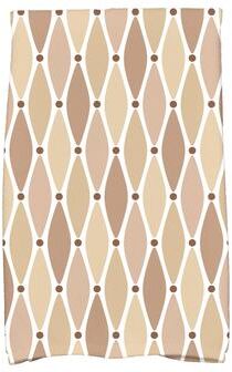 E by Design 18 x 30-inch Wavy Geometric Print Hand Towel