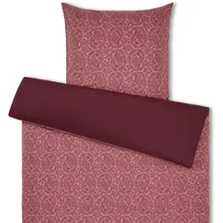 Tchibo - Polycotton-Bettwäsche - bordeaux