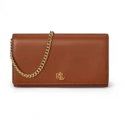 Lauren Ralph Lauren für Damen. 432980206002 Adair II Mittlere braune Crossbody-Tasche aus Leder (OSFA), Lässig, Party, Klassisch