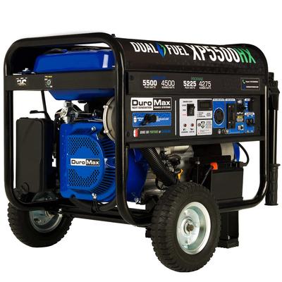 DuroMax 5500 Watt Dual Fuel Gasoline/Propane Portable Generator