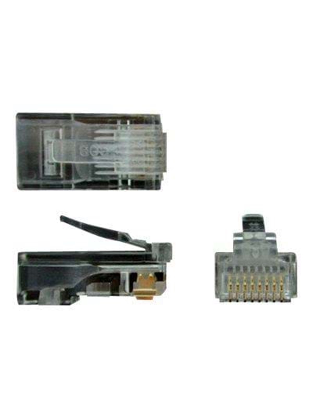 StarTech.com Cat5e RJ45 Stranded Modular Plug Connectors - 0cm